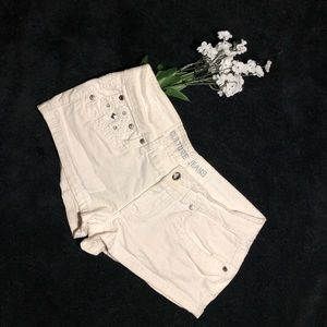 Sexy white blinged out shorts 💋